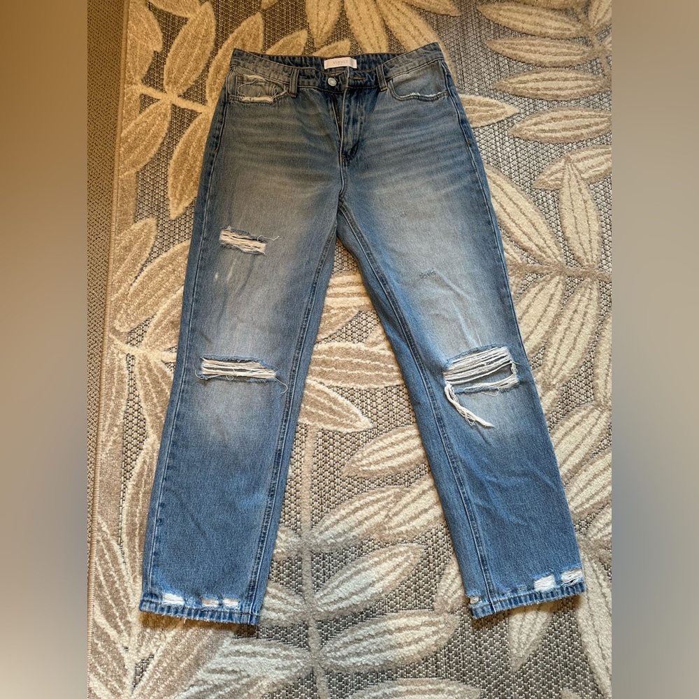 Vervet Blue Distressed Blue Women's Jeans 28